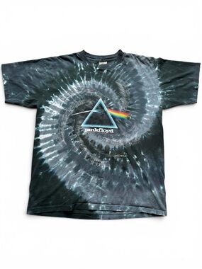 vintage Liquid Blue Pink Floyd Dark Side Of The Moon t shirt